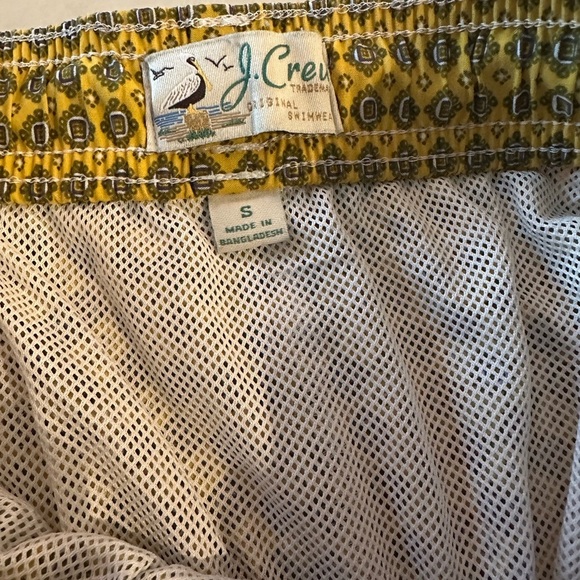 J. Crew Yellow Swim Trunks 6” - Picture 5 of 6
